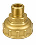 Up to 500 psig Pressure Hand-Tight Male Nut